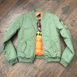Volcom bomber jacket